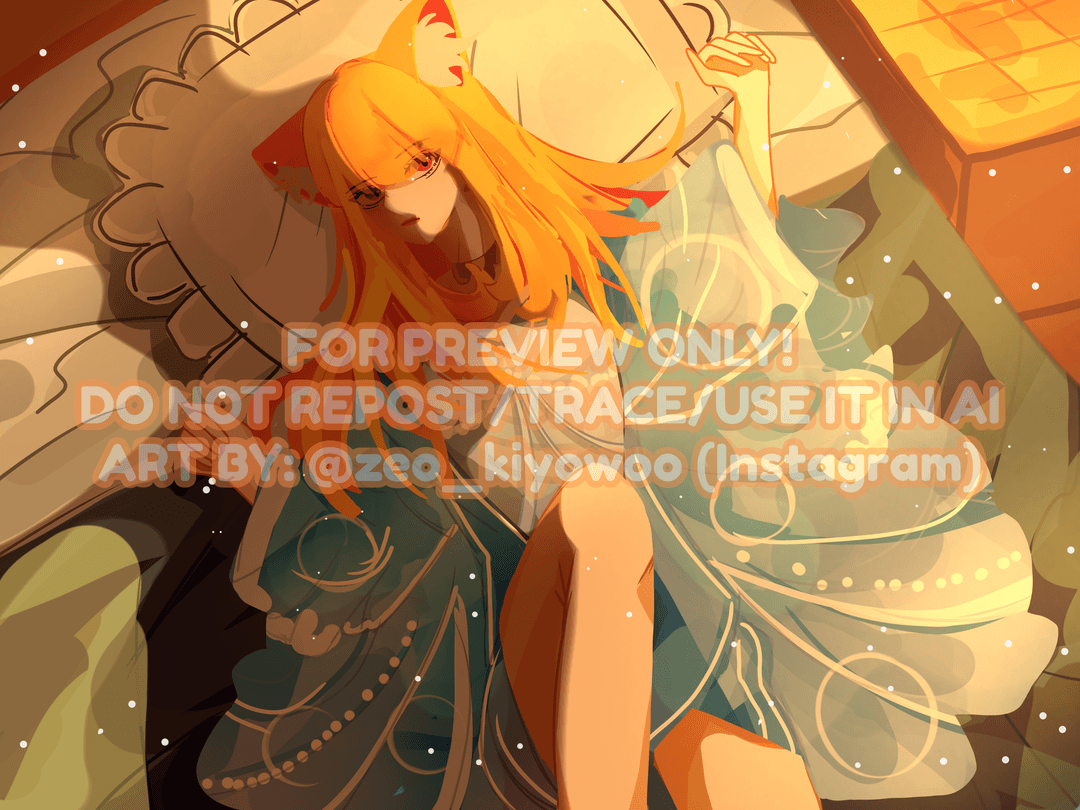 Wallpaper/Art Akari Kana "Embraced by Twilight"