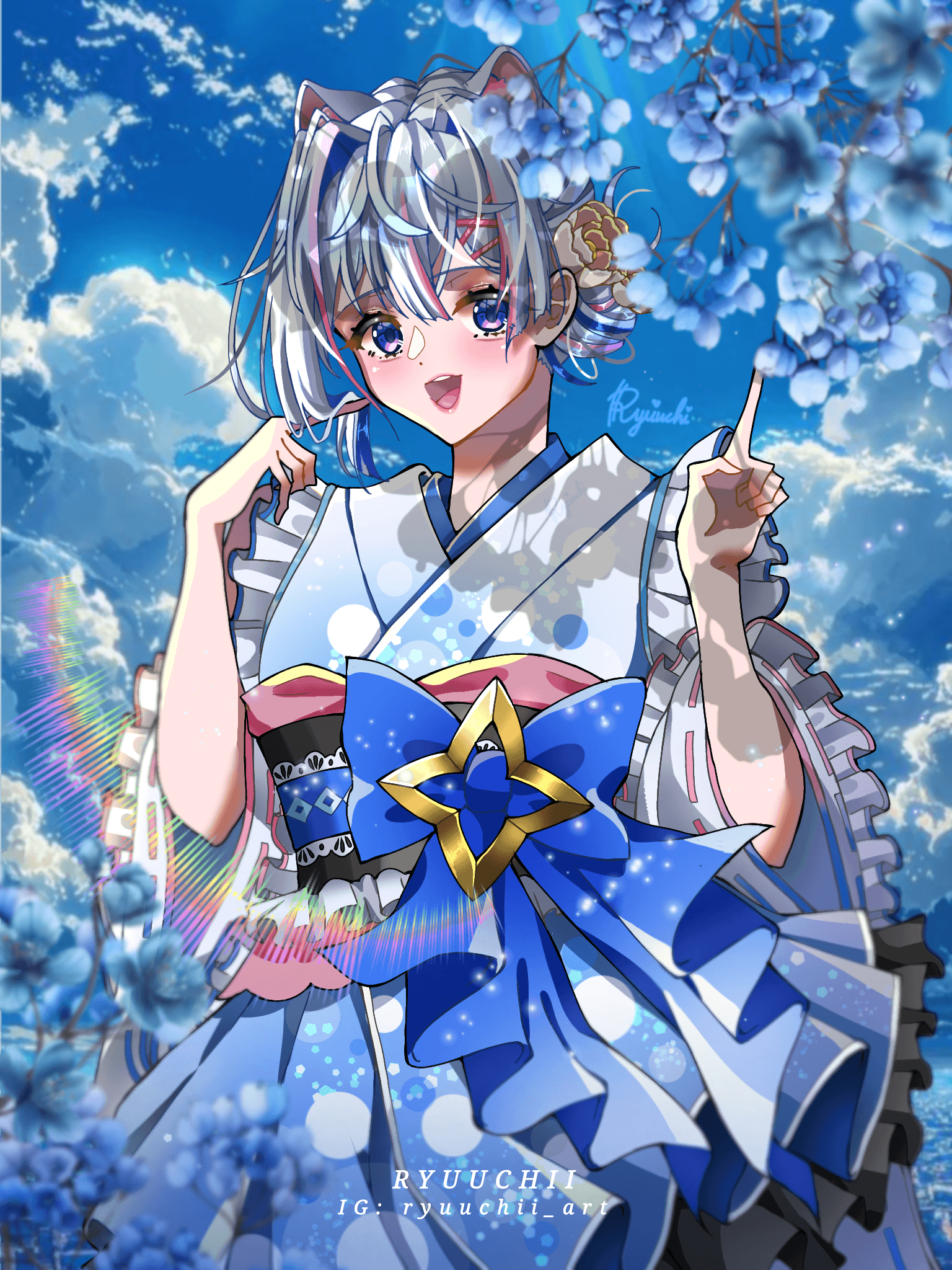 COMISSION ART BY RYUUCHII