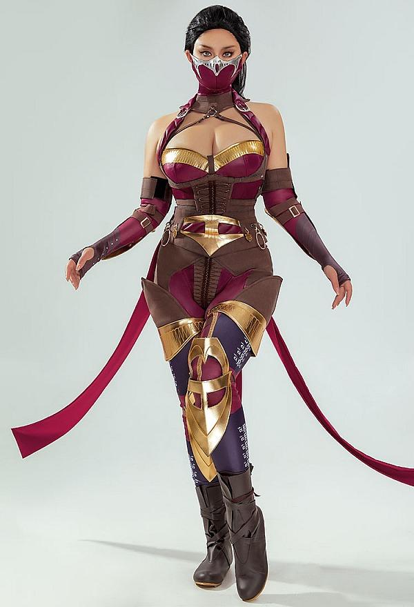 Mileena Mortal Kombat cosplay